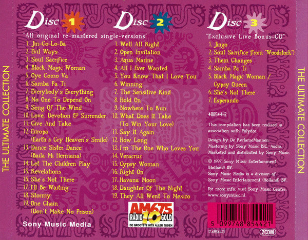Santana - The Ultimate Collection (CD) - Discords.nl