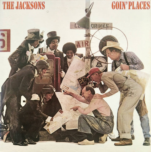 Jacksons, The - Goin' Places (LP Tweedehands)