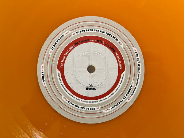 Teddy Swims - I've Tried Everything But Therapy (Part 2) (Tangerine Vinyl LP)