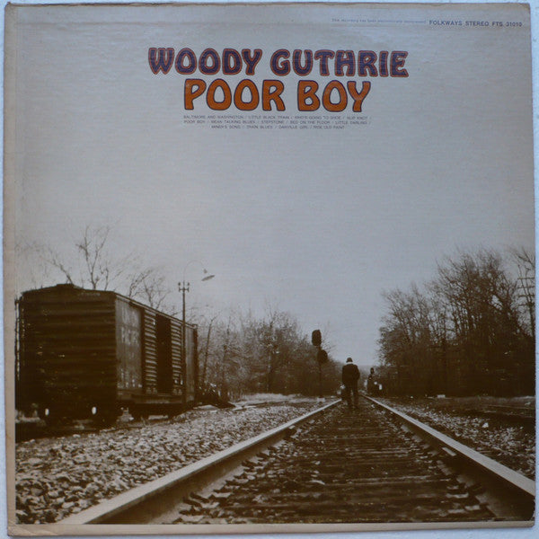 Woody Guthrie - Poor Boy (LP Tweedehands)