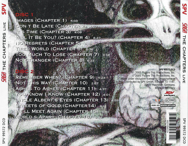 Saga - The Chapters Live (CD)