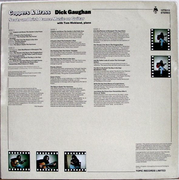 Dick Gaughan - Coppers & Brass (LP Tweedehands)