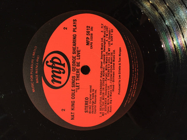Nat King Cole & George Shearing - Nat King Cole Sings / George Shearing Plays Let There Be Love (LP Tweedehands)
