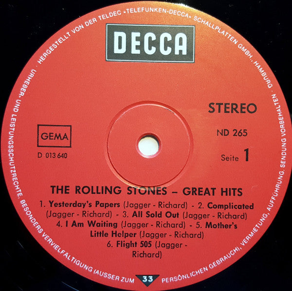 Rolling Stones, The - Great Hits (LP Tweedehands)