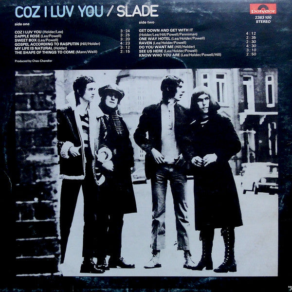Slade - Coz I Luv You (LP Tweedehands) - Discords.nl