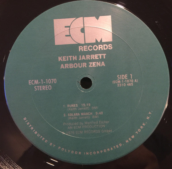 Keith Jarrett - Arbour Zena (LP Tweedehands)