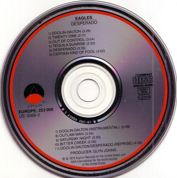 Eagles - Desperado (CD Tweedehands) - Discords.nl