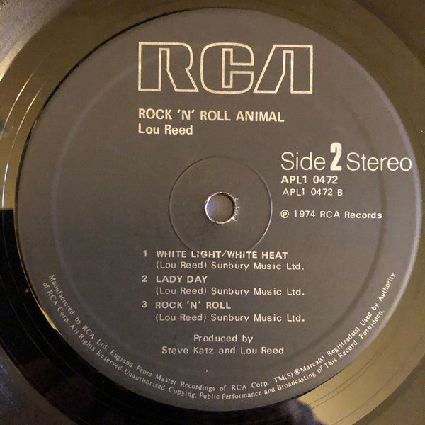 Lou Reed - Rock N Roll Animal (LP Tweedehands)