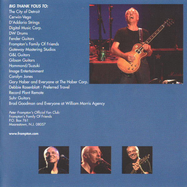 Peter Frampton - Live In Detroit (CD Tweedehands)