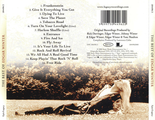 Edgar Winter - The Best Of Edgar Winter (CD Tweedehands)