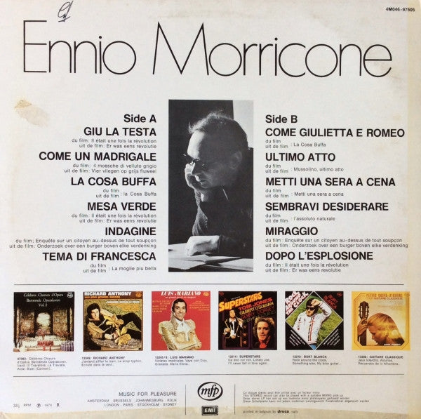 Ennio Morricone - Original Soundtracks (LP Tweedehands)