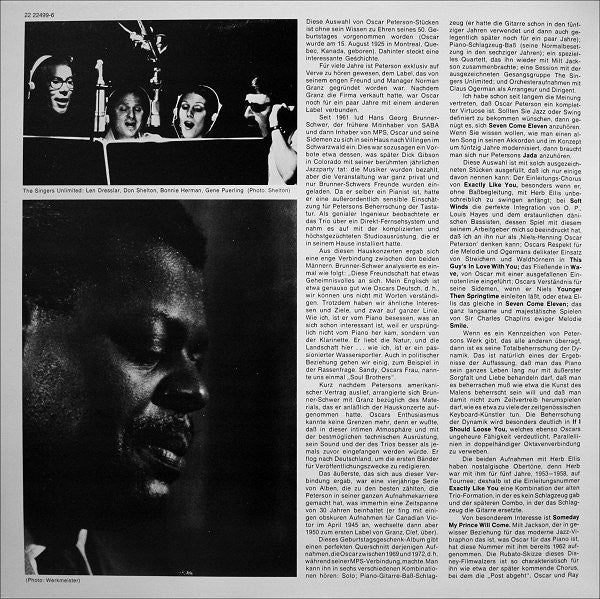 Oscar Peterson - Piano Giant (Special Birthday Edition) (LP Tweedehands)