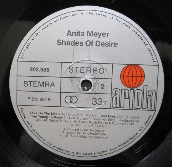 Anita Meyer - Shades Of Desire (LP Tweedehands)