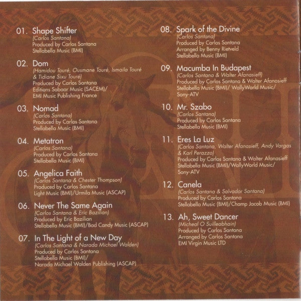 Santana - Shape Shifter (CD) - Discords.nl