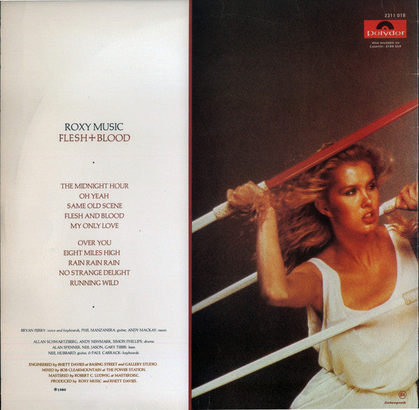 Roxy Music - Flesh + Blood (LP Tweedehands)
