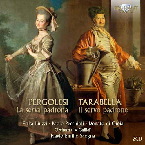 Erika Liuzzi - Pergolesi, tarabella: la serva padrona, il servo p (CD) - Discords.nl