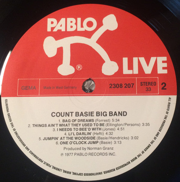 Count Basie Big Band - Montreux '77 (LP Tweedehands)