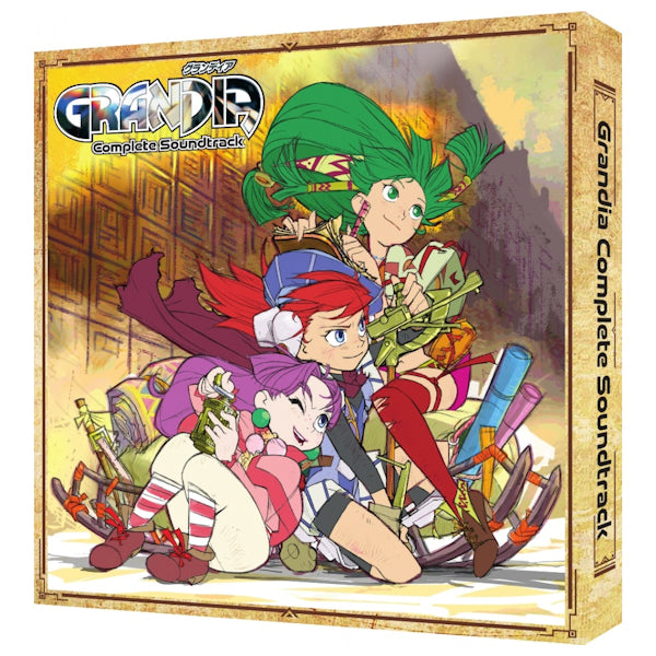 Noriyuki Iwadare - Grandia - complete soundtrack (CD) - Discords.nl