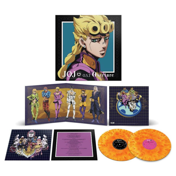 OST (Original SoundTrack) - Jojo O.S.T. Overture: Jojo's Bizarre Adventure Golden Wind (LP) - Discords.nl