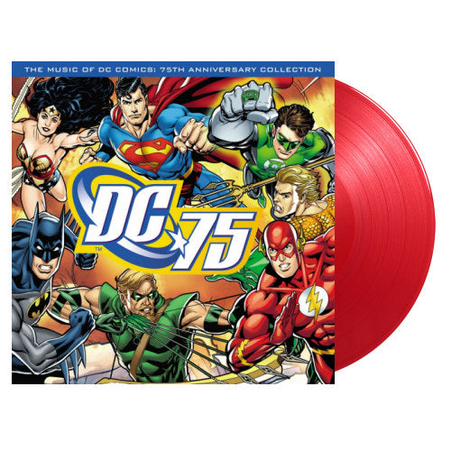 V/A (Various Artists) - Music of dc comics: 75th anniversary collection -red- (LP) - Discords.nl