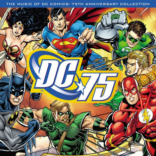 V/A (Various Artists) - Music of dc comics: 75th anniversary collection -red- (LP) - Discords.nl