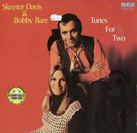 Skeeter Davis & Bobby Bare - Tunes For Two (LP Tweedehands)