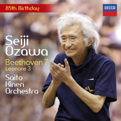 Seiji Ozawa - Beethoven: symphony no. 7; leonore overture no. 3 (CD) - Discords.nl