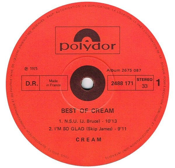Cream - Best Of Cream (LP Tweedehands)