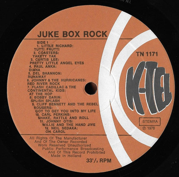 Various - Jukebox Rock (LP) - Discords.nl