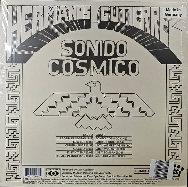 Hermanos Gutiérrez (2) - Sonido Cósmico (LP)