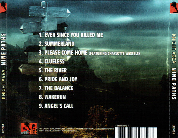 Knight Area - Nine Paths (CD) - Discords.nl