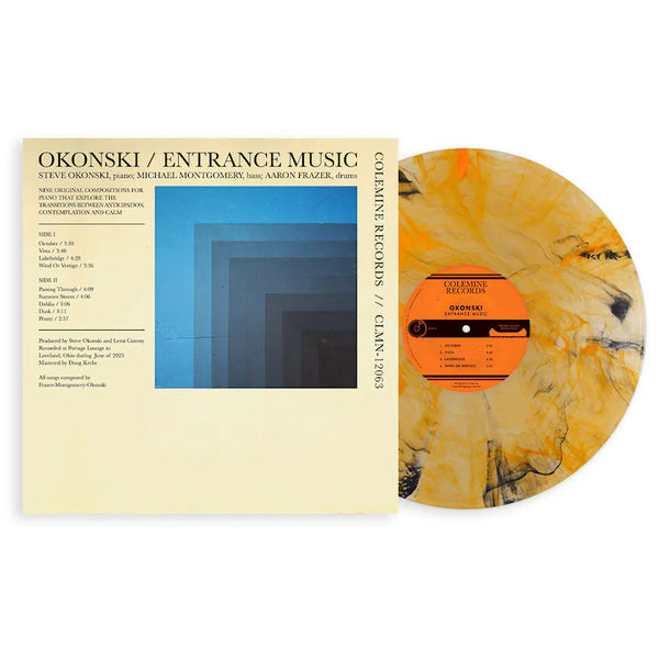 Okonski - Entrance music (orange/black swirl) (LP) - Discords.nl