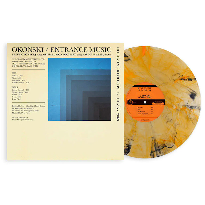 Okonski - Entrance music (orange/black swirl) (LP) - Discords.nl