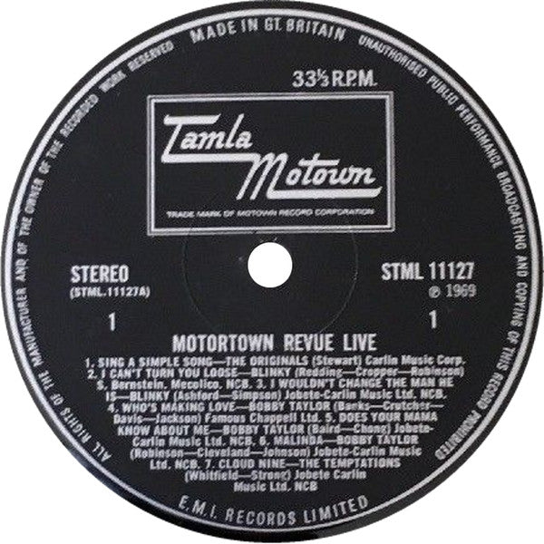 Various - Motortown Revue Live (LP Tweedehands)