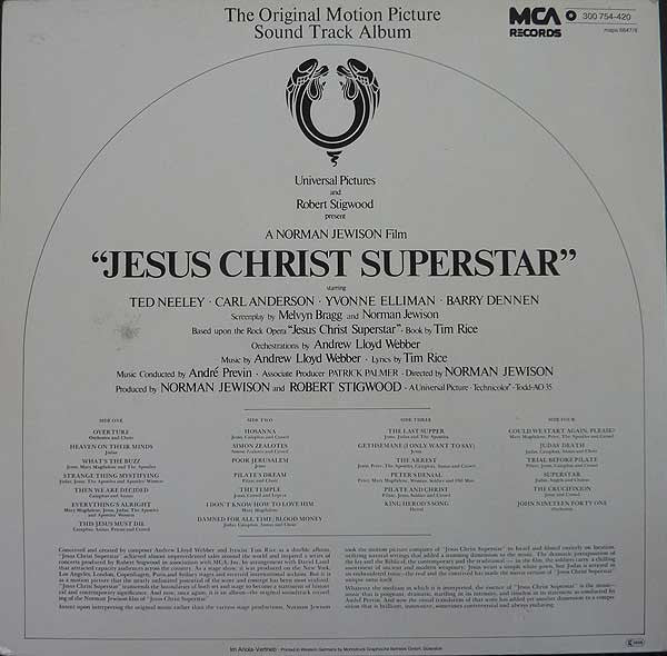 Various - Jesus Christ Superstar (The Original Motion Picture Sound Track Album)  (LP Tweedehands) - Discords.nl