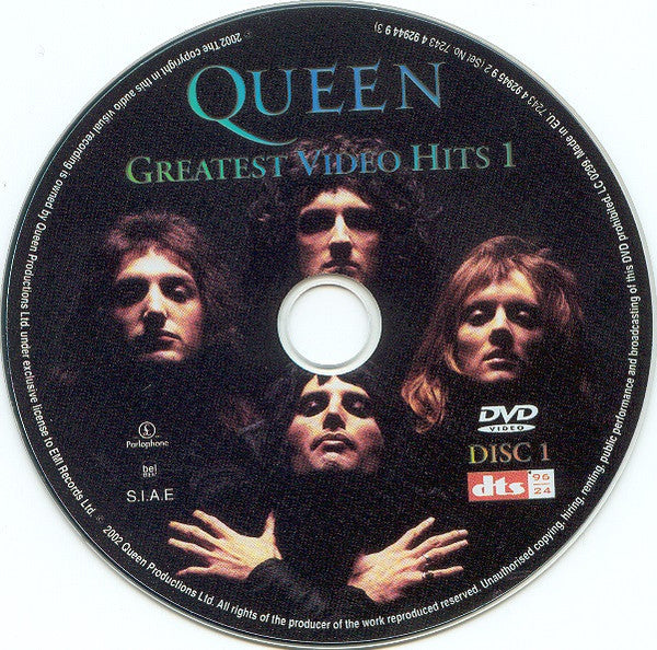 Queen - Greatest Video Hits 1 (DVD Tweedehands)