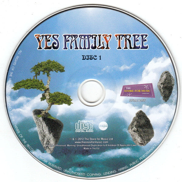 Various Featuring Yes , Members & Friends Of Yes - Yes Family Tree (CD)