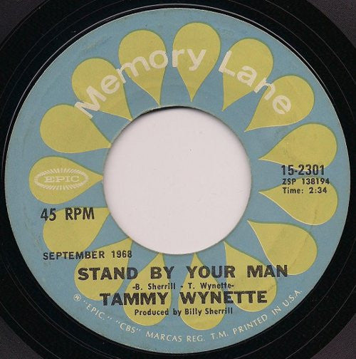 Tammy Wynette - Stand By Your Man / He Loves Me All The Way (7-inch Tweedehands)