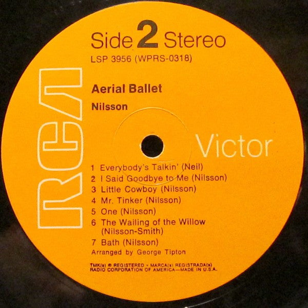 Harry Nilsson - Aerial Ballet (LP Tweedehands) - Discords.nl