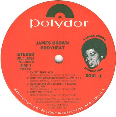 James Brown - Bodyheat (LP Tweedehands) - Discords.nl