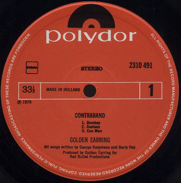 Golden Earring - Contraband (LP Tweedehands) - Discords.nl