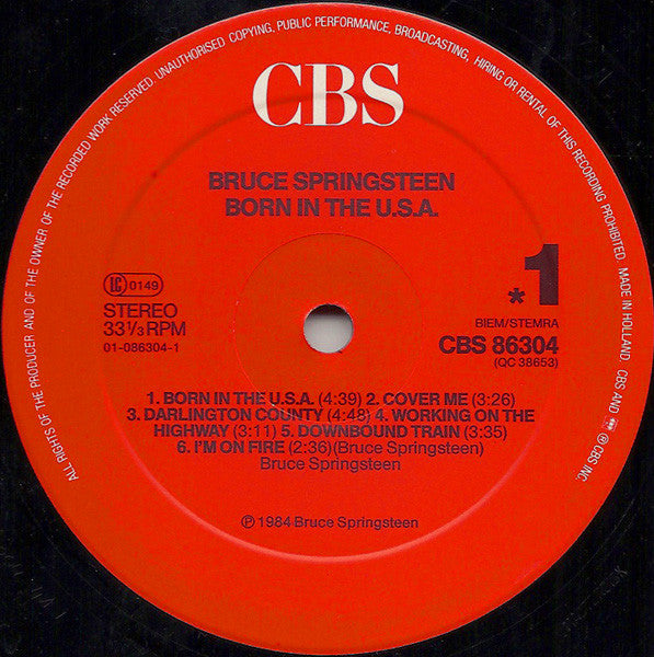 Bruce Springsteen - Born In The U.S.A. (LP Tweedehands)