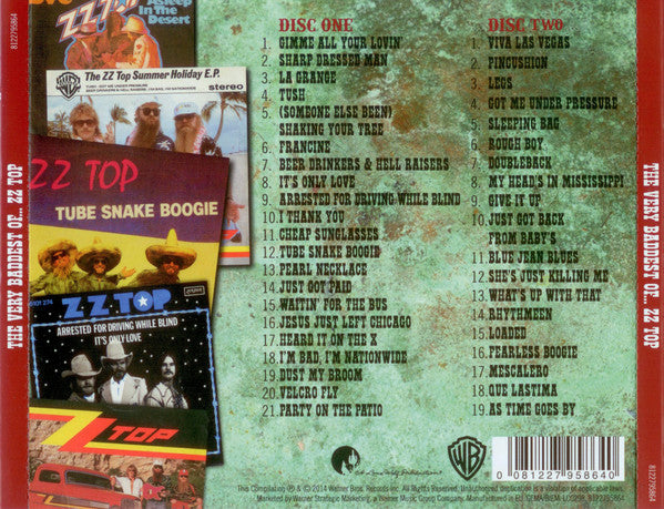 ZZ Top - The Very Baddest Of ...   (CD) - Discords.nl