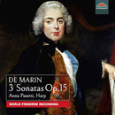 M.m.m. De Marin - 3 sonatas op.15 (CD) - Discords.nl