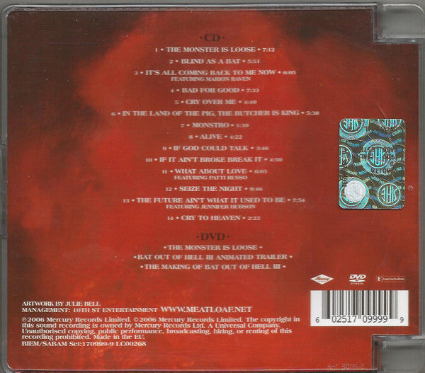 Meat Loaf - Bat Out Of Hell III - The Monster Is Loose (CD) - Discords.nl