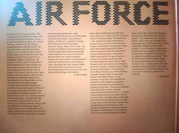 Ginger Baker's Air Force - Pop History Vol 18 (LP Tweedehands)