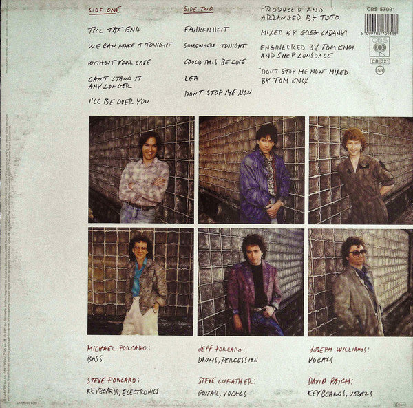 Toto - Fahrenheit (LP Tweedehands) - Discords.nl