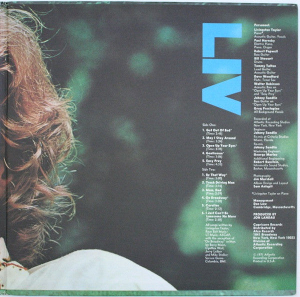 Livingston Taylor - Liv (LP Tweedehands) - Discords.nl