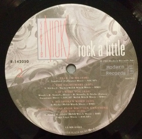 Stevie Nicks - Rock A Little (LP Tweedehands)