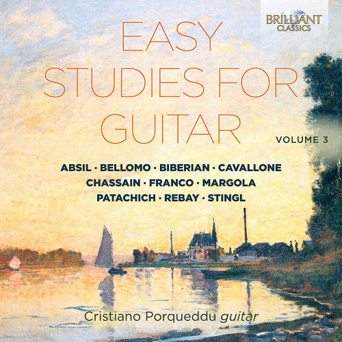 Cristiano Porqueddu - Easy studies for guitar, vol. 3 (CD) - Discords.nl